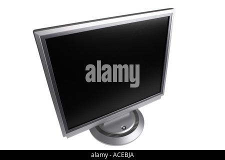 Télévision écran de l'ordinateur de bord Banque D'Images