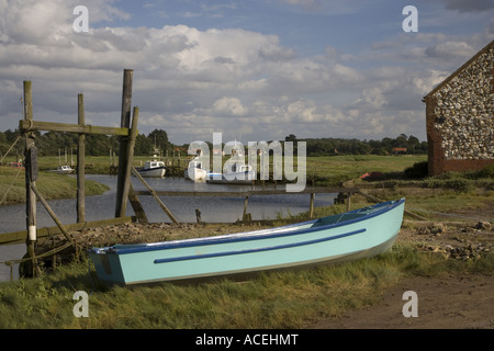 Le joli village côtier de Thornham Staithe près de Hunstanton à Norfolk Banque D'Images