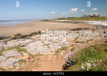 Pays de Galles Glamorgan Porthcawl Rest Bay Beach Banque D'Images