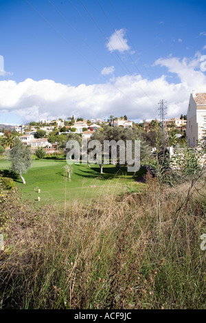 Golf à proximité de Marbella espagne Banque D'Images