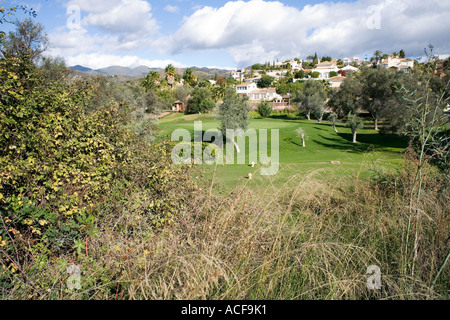 Golf à proximité de Marbella espagne Banque D'Images