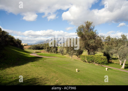 Golf à proximité de Marbella espagne Banque D'Images