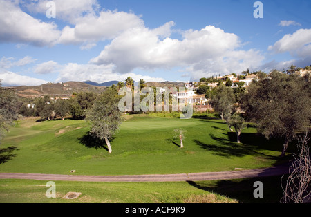 Golf à proximité de Marbella espagne Banque D'Images