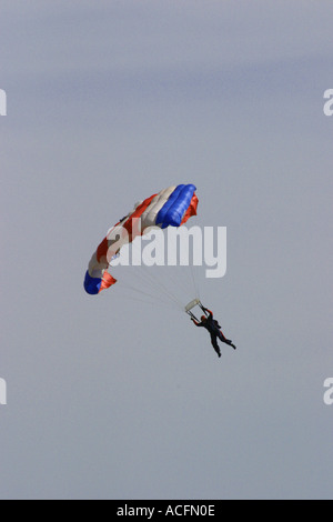 L'équipe de parachutistes des faucons RAF Waddington Air show 2005 Banque D'Images