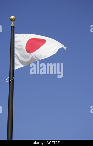 Drapeau national du Japon Banque D'Images