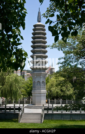 Nanputuo Temple pagode Xiamen Chine Banque D'Images