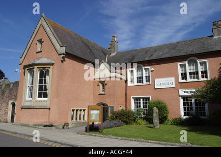 Puits et musée de Mendip dans la ville de Wells Somerset en Angleterre Banque D'Images