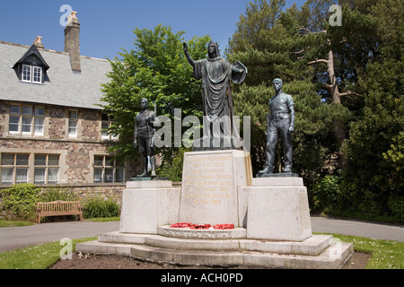 Le monument aux morts près de Cardiff au Pays de Galles à Llandaff UK Banque D'Images