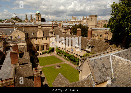 St Edmund Hall a College à l'Université d'Oxford Oxford Royaume-uni l'un des rares à être un Hall et pas un collège Banque D'Images