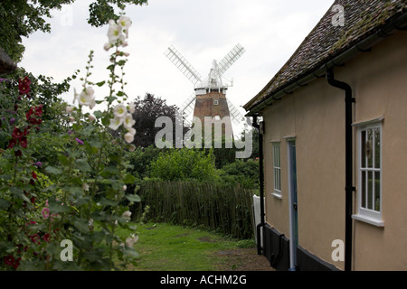 Moulin dans le village de Thaxted Angleterre Essex Banque D'Images