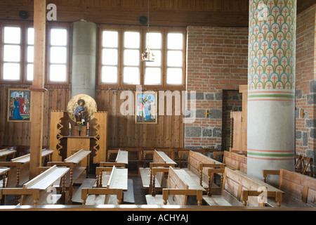 À l'intérieur de l'église Saint Michel , Crna Vas, la Slovénie . Banque D'Images