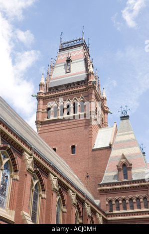 Memorial Hall à Cambridge, Massachusetts Banque D'Images