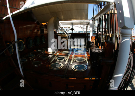 Voilier historique RRS Discovery - Riverside - Dundee - Ecosse UK Banque D'Images