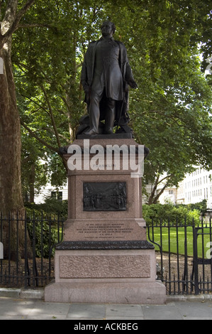 Statue de Sir John Franklin, Londres, Angleterre Banque D'Images