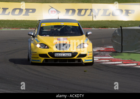 British Touring Car Championship (BTCC) réunira à Snetterton Banque D'Images