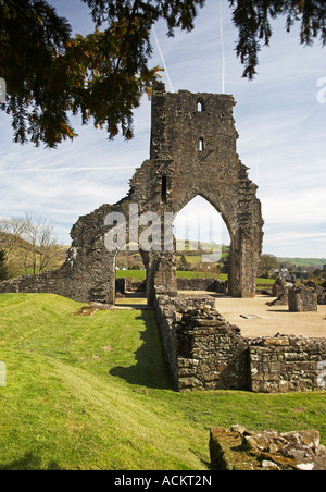 Talley Abbey, (Abaty Talyllychau) près de Llandeilo, Carmarthenshire, Pays de Galles, Royaume-Uni Banque D'Images