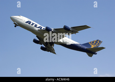 Boeing B747 Atlas 200 jumbo jet Banque D'Images