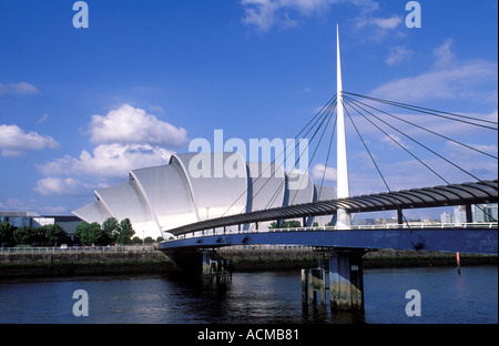 L'Écosse Glasgow Clyde Auditorium connu sous le nom de l'Armadillo Banque D'Images