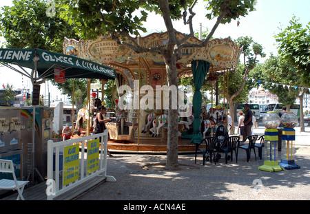 Aire de jeux pour enfants à Cannes sur la Côte d'Azur La Côte d'Azur Banque D'Images