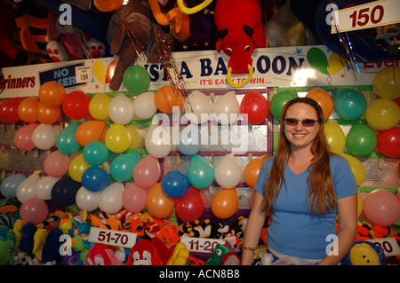 Jeu de ballon de l'EICC dans sideshow alley dsc 1942 Banque D'Images