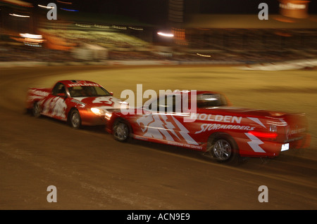 General motors Holden stormriders conduite Stunt Team Australia dsc 2203 Banque D'Images