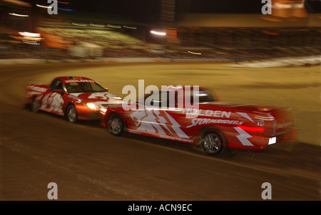 General motors Holden stormriders conduite Stunt Team Australia dsc 2203a Banque D'Images