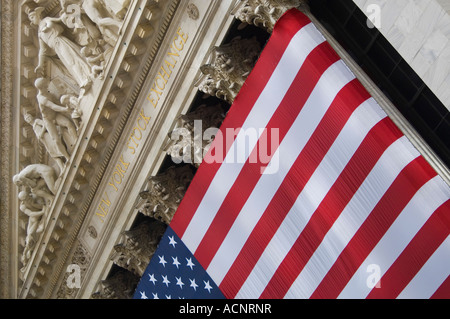 Bourse de New York USA Banque D'Images