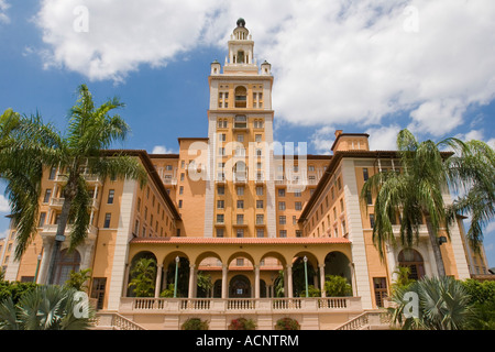 Retour de l'hôtel Biltmore de Coral Gables à Miami, Floride. Banque D'Images