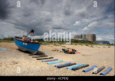 Plage de Sizewell Banque D'Images