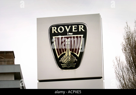 La MG Rover LONGBRIDGE USINE DE FABRICATION DE VOITURE PRÈS DE BIRMINGHAM UK Banque D'Images