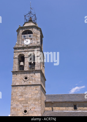 Église romane de Nuestra Señora del Azogue Puebla de Sanabria Zamora province Castilla León Espagne Banque D'Images