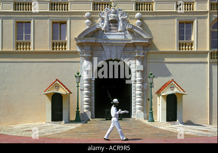 Monaco, Palais du Prince,France Banque D'Images