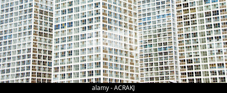 Voir de nouveaux tours à Jian Wai SOHO property development à Beijing CBD Central Business District 2007 Banque D'Images