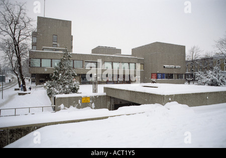 Kent Gravesend dans la neige Banque D'Images