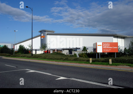 Royal Mail Centre de distribution régional Normanton Banque D'Images