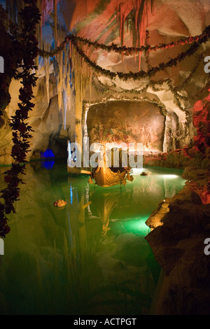 Grotte de Vénus, le château de Linderhof, Bavaria, GERMANY, EUROPE Banque D'Images