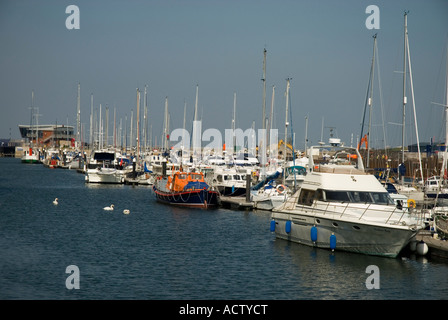 Portishead Portishead Marina Quay Angleterre Somerset Banque D'Images
