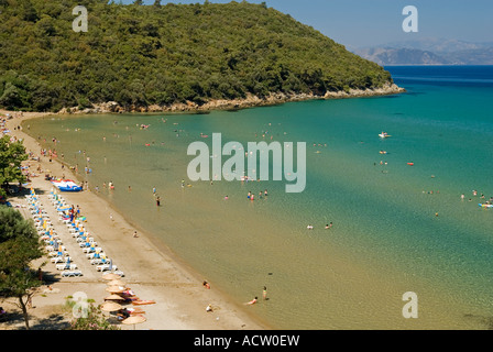 Kalamaki Beach dans le Parc National de la péninsule de Dilek Pamukkale, Turquie Kusadasi. Banque D'Images