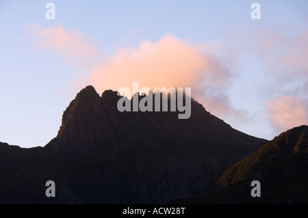 L'Australie Tasmanie Cradle Mountain Lake St Clair National Park Banque D'Images