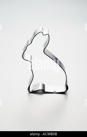 Emporte-pièce en forme de lapin Banque D'Images