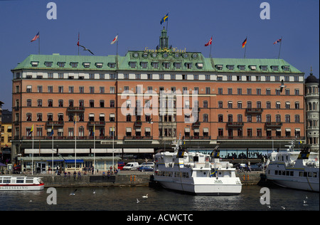 Grand Hotel à Stockholm, Suède. Banque D'Images