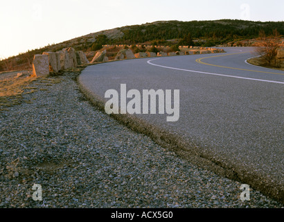 L'Acadia National Park, Maine USA Northe America Mount Desert Island au nord-est Banque D'Images