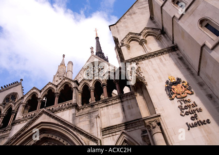Royal Courts of Justice Strand London England UK Royaume-Uni GB Grande-bretagne British Isles