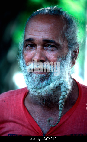 Gardien de Zoo en Amérique du Sud Guyana Georgetown Banque D'Images