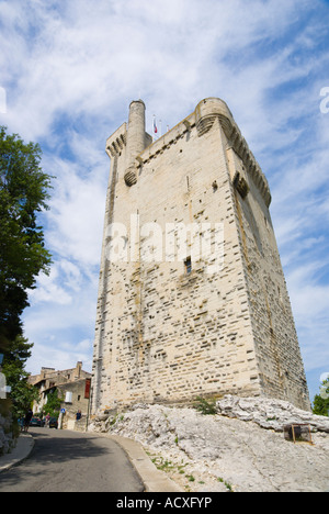 Région du Gard France Provence Rhône la tour de Philippe le Bel à Villeneuve lez Avignon 13e à 154e siècle Banque D'Images