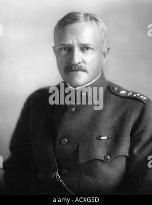 JOHN JOSEPH PERSHING 1860 1948 Chef d'état-major de l'Armée américaine Banque D'Images