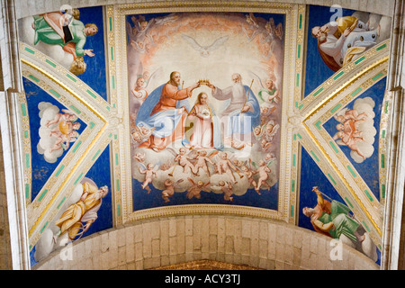 Le Monastère Royal de San Lorenzo del Escorial, Espagne Banque D'Images