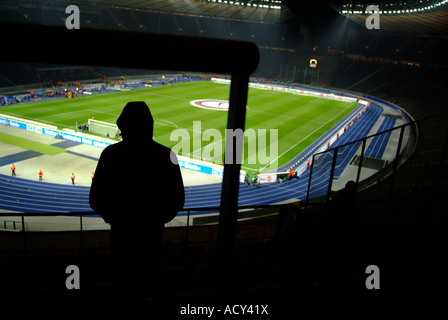 À l'olimpiastadion, Berlin Banque D'Images