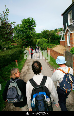 Île de Wight Walking Festival Carisbrooke UK Angleterre Grande-Bretagne Banque D'Images