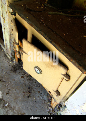 Ancien modèle de cuisine Banque D'Images